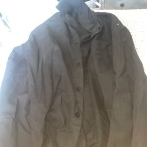Black button up